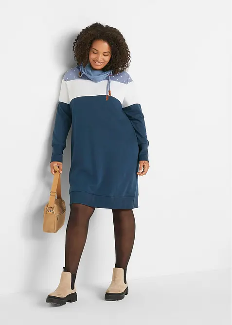 Robe en molleton 100% coton, bonprix