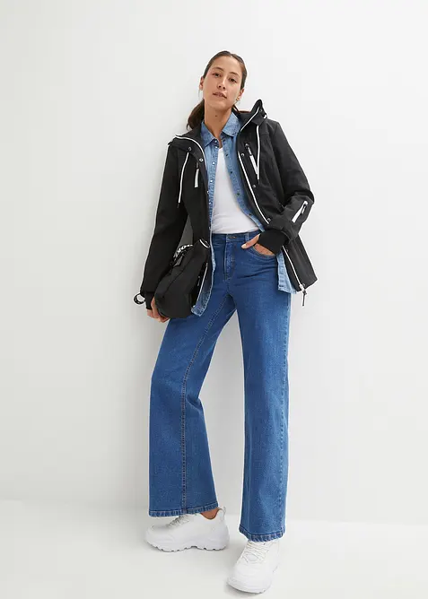 Veste d&eacute;perlante en softshell, bonprix