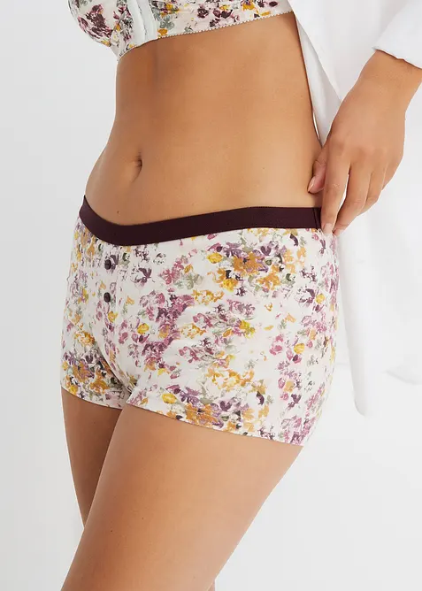 Lot de 4 boxers femme, bonprix
