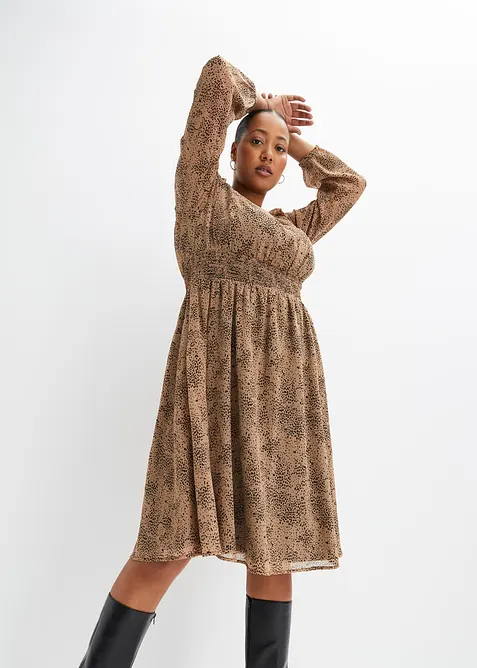 Robe en mousseline, bonprix