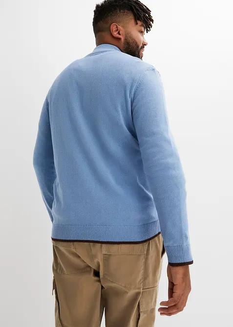 Pull camionneur en coton recyclé majoritaire, bonprix