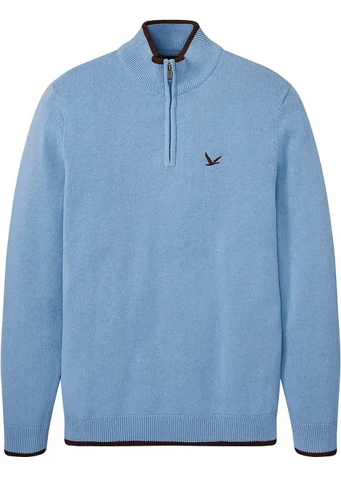 Pull camionneur en coton recyclé majoritaire, bonprix