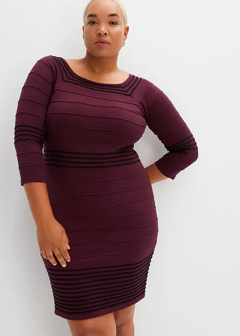 Robe douce en maille, bonprix