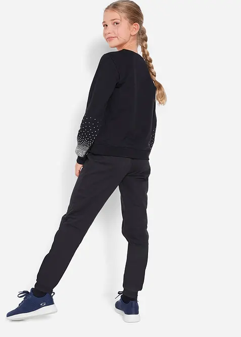 Sweat-shirt + pantalon sweat (ens. 2 pces), bonprix