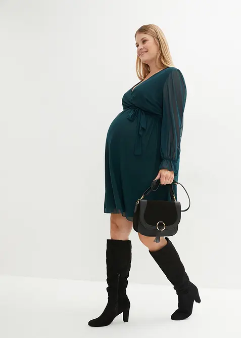 Robe de grossesse et d’allaitement avec nœud, bonprix