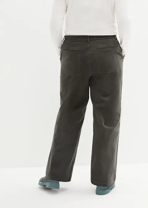 Pantalon en velours côtelé extensible, bonprix