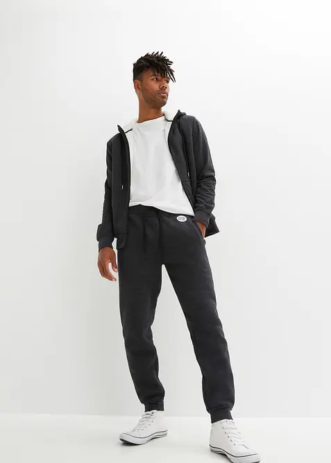 Pantalon de jogging thermique avec doublure peluche, bonprix