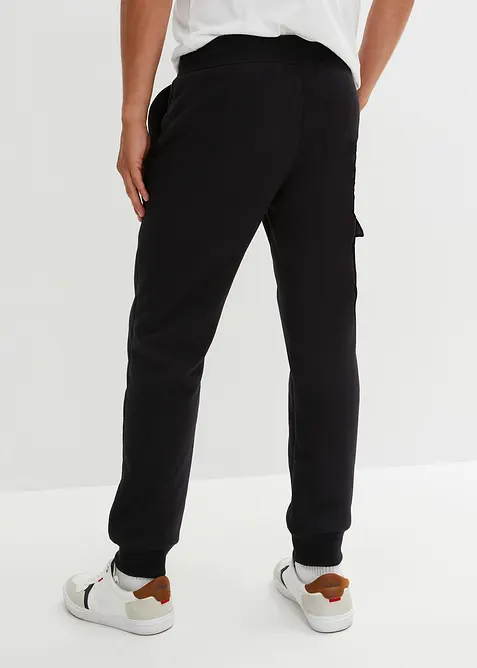 Pantalon de jogging avec poches cargo et doublure peluche, bonprix