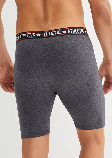 Lot de 2 boxers longs coton, bonprix