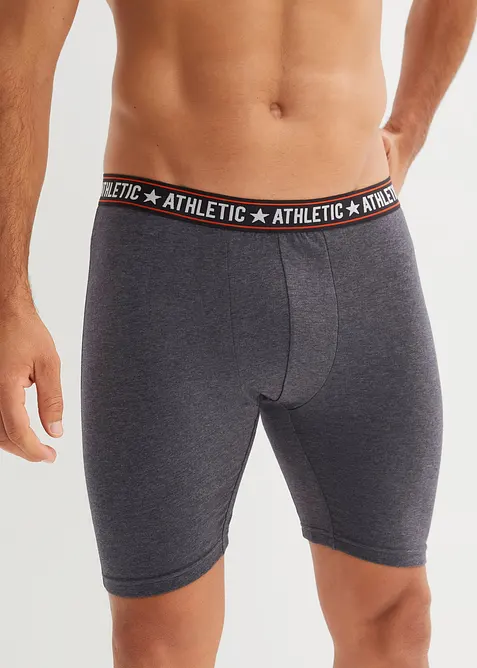 Lot de 2 boxers longs coton, bonprix