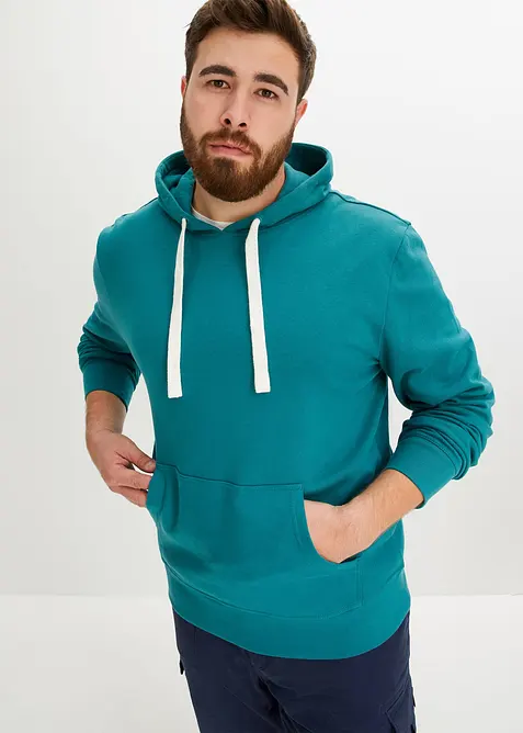 Sweat à capuche 100% coton, bonprix