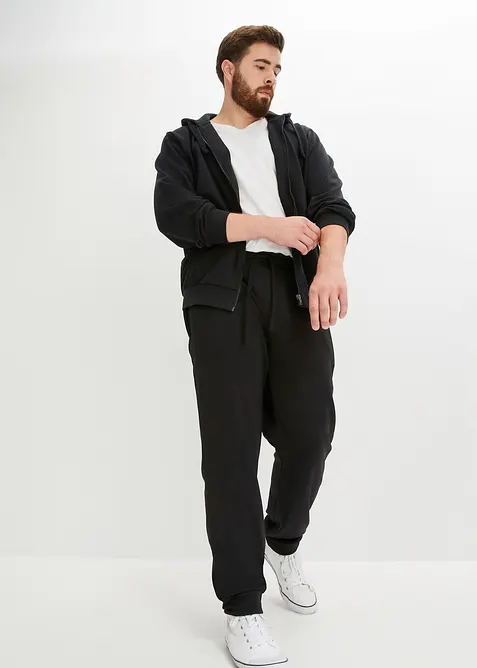 Pantalon de jogging chaud avec poches zippées pratiques, bonprix