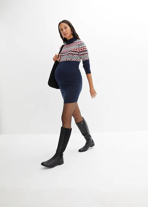 Robe en maille de grossesse, bonprix