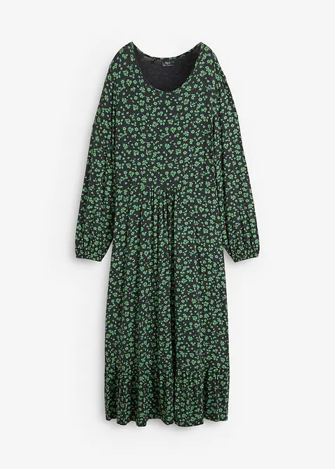 Robe fluide en jersey de viscose mélangée, bonprix