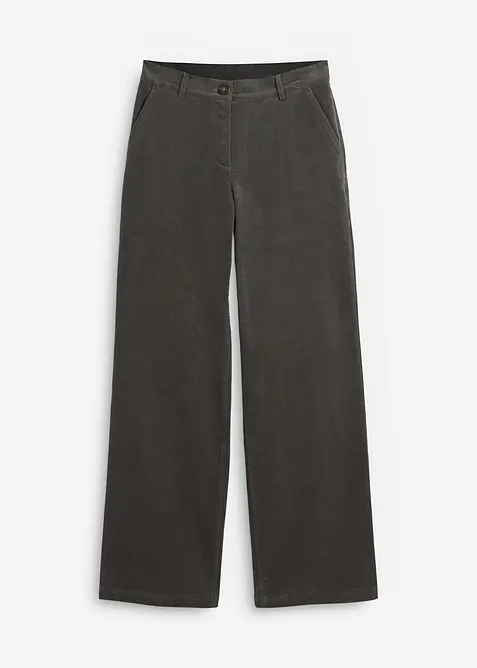 Pantalon en velours côtelé extensible, bonprix