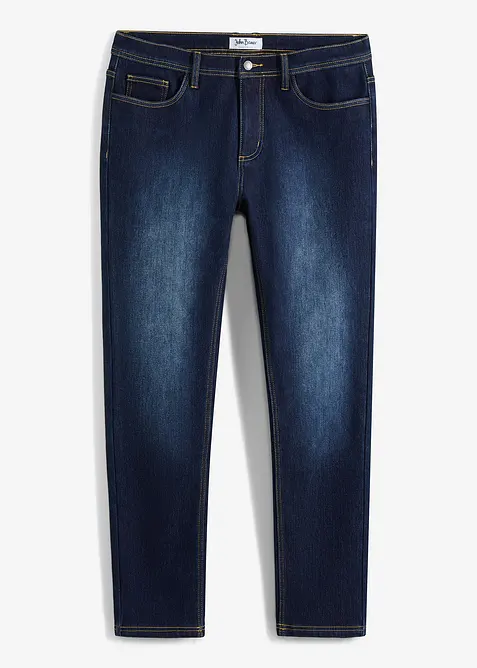 Jean extensible Regular avec doublure thermique, droit, bonprix