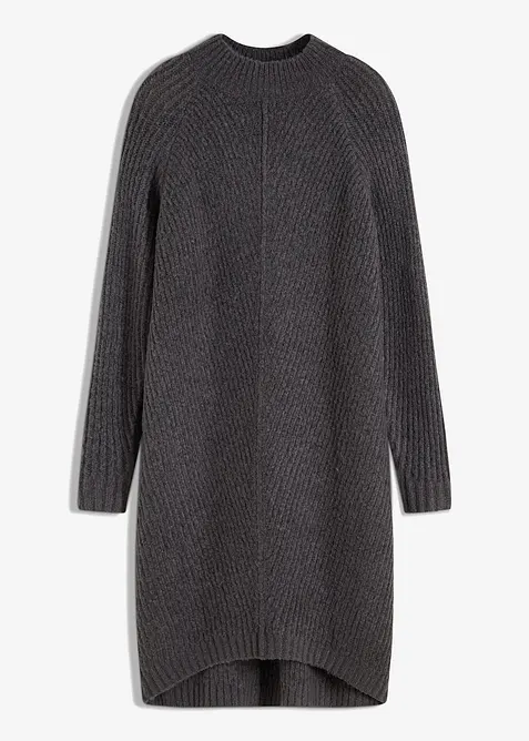 Robe en maille longue derrière, bonprix