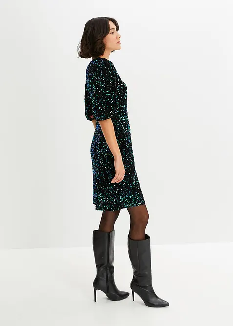 Robe à sequins, bonprix