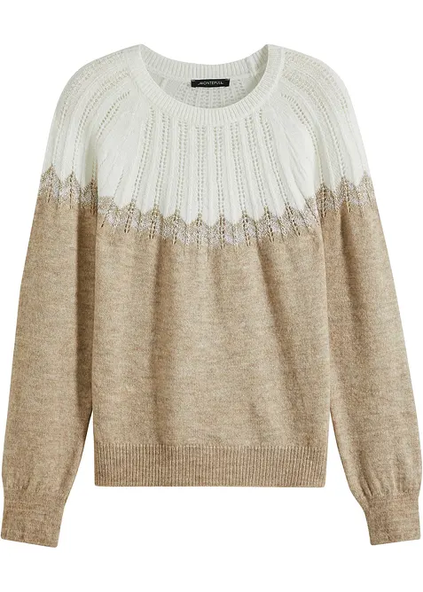 Pull ajouré, bonprix