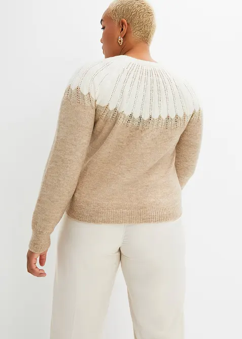 Pull ajouré, bonprix