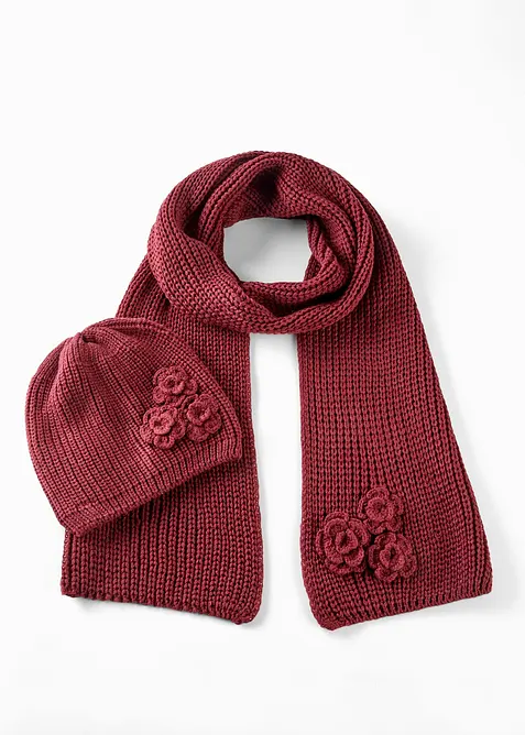 Écharpe et bonnet (ens. 2 pces), bonprix
