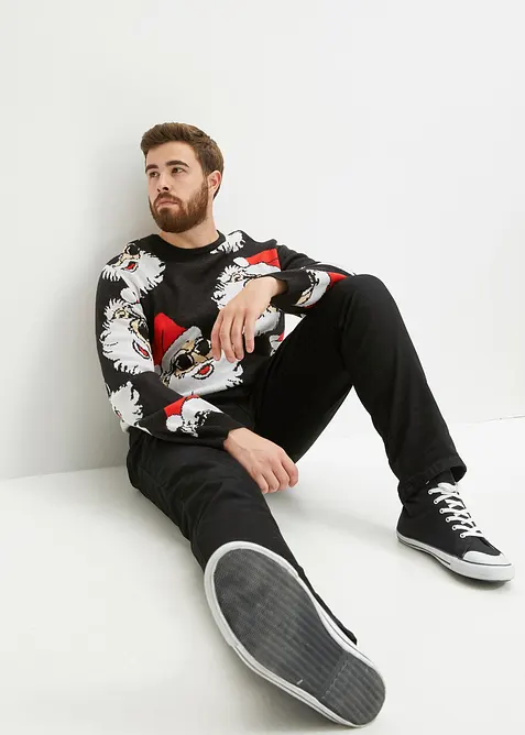 Pull de Noël, bonprix