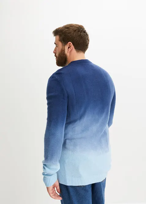 Pull en fine maille effet tie & dye, bonprix