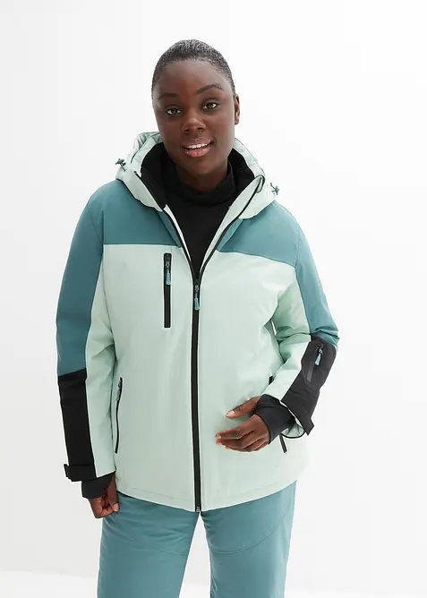 Veste de ski imperméable avec fentes d’aération, bonprix