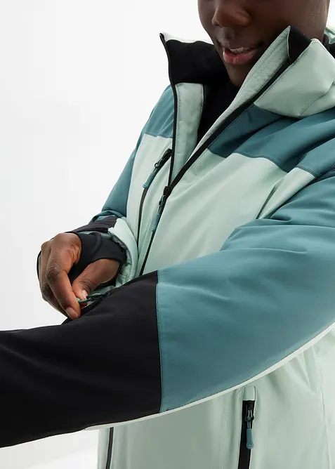 Veste de ski imperméable avec fentes d’aération, bonprix