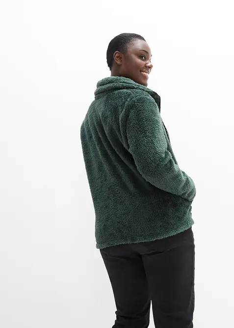 Veste en polaire peluche, bonprix