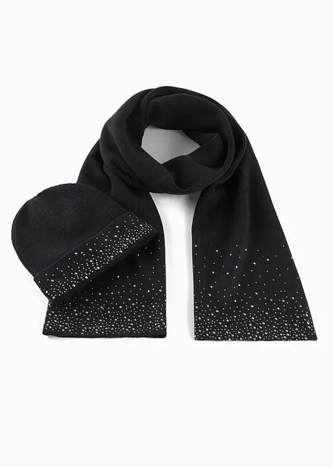 Écharpe et bonnet (ens. 2 pces), bonprix