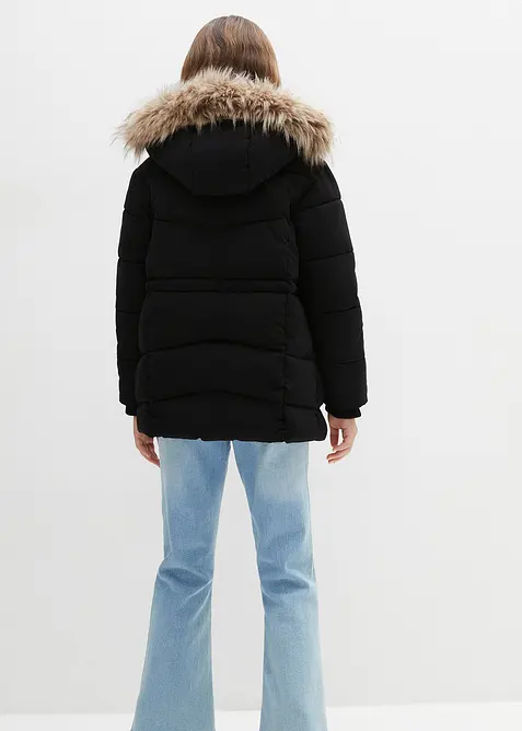 Parka matelassée et rembourrée avec capuche, bonprix