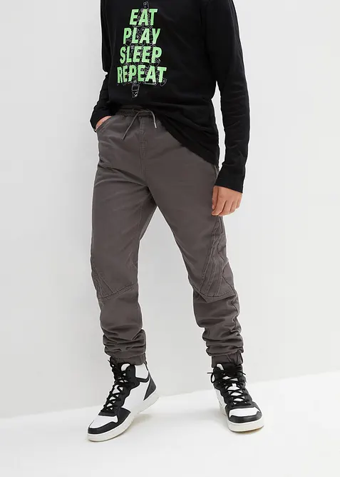 Pantalon jogger regular à doublure thermique en jersey, bonprix