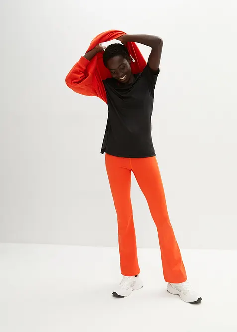 T-shirt de sport long avec mesh, s&eacute;chage rapide, bonprix