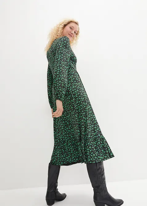 Robe fluide en jersey de viscose mélangée, bonprix