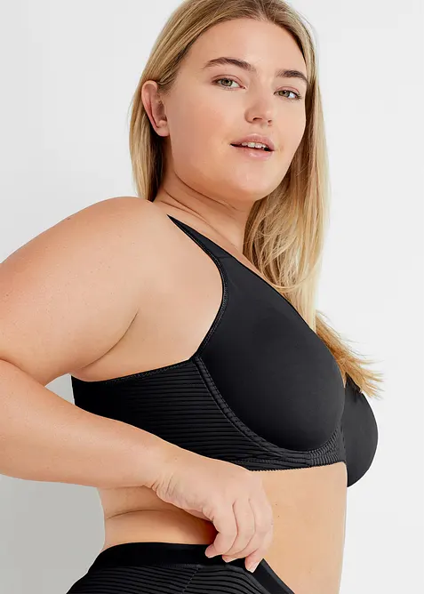 Soutien-gorge minimiseur &agrave; bretelles rembourr&eacute;es, bonprix