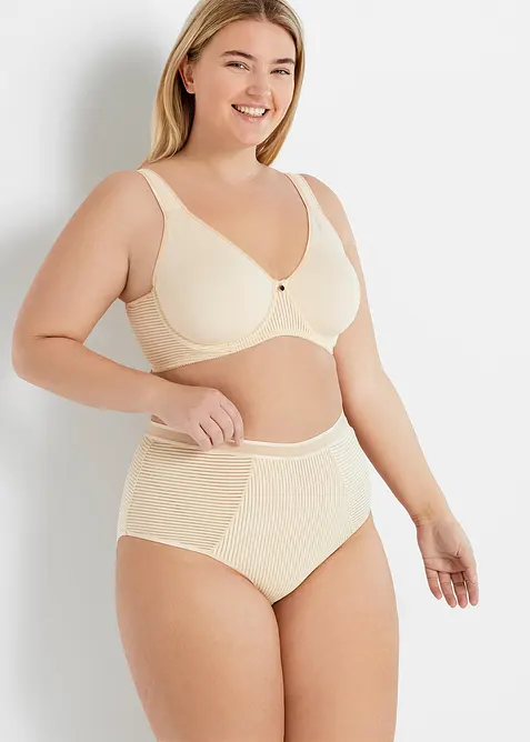 Soutien-gorge minimiseur &agrave; bretelles rembourr&eacute;es, bonprix
