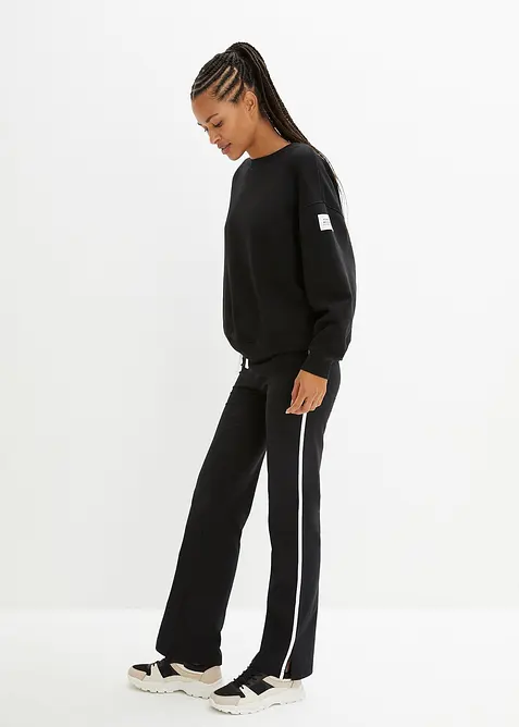 Pantalon droit en jersey extensible, bonprix