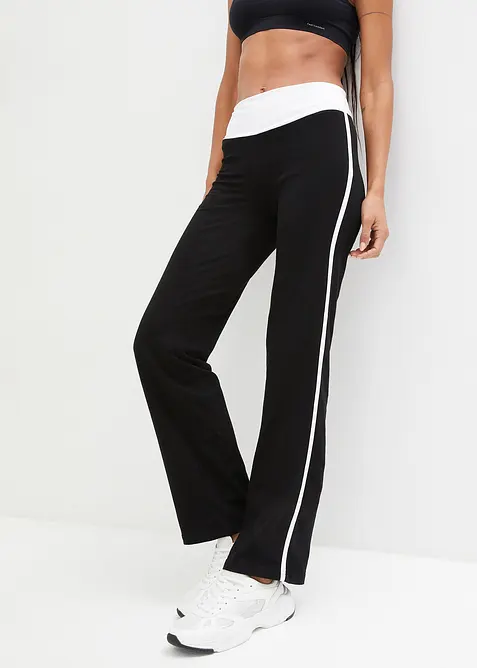 Pantalon de sport en coton extensible, bonprix