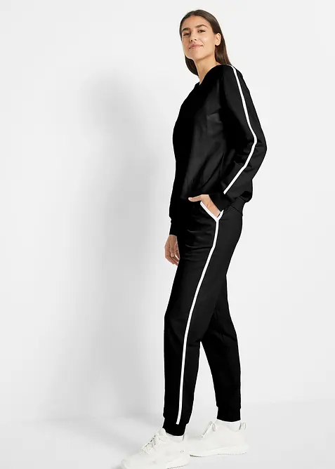 Ensemble de survêtement 100% coton (ens. 2 pces), bonprix