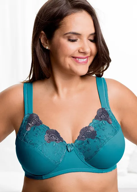 Lot de 2 soutiens-gorge minimiseurs à bretelles rembourrées, bonprix