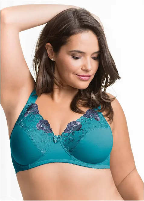 Lot de 2 soutiens-gorge minimiseurs à bretelles rembourrées, bonprix