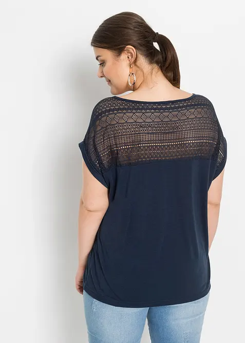 T-shirt doux en viscose extensible, bonprix