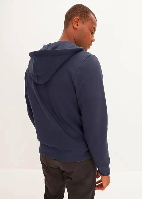 Sweat zipp&eacute; &agrave; capuche, int&eacute;rieur gratt&eacute; doux, bonprix