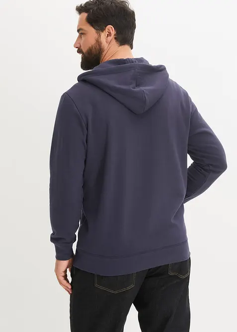 Sweat zipp&eacute; &agrave; capuche, int&eacute;rieur gratt&eacute; doux, bonprix