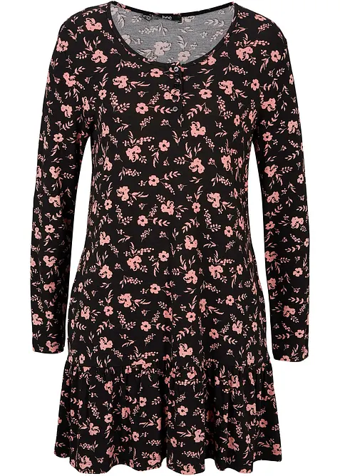 Longue tunique en jersey viscose, bonprix