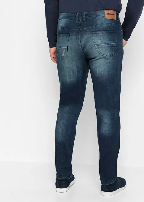 Jean slim extensible et léger, droit, bonprix