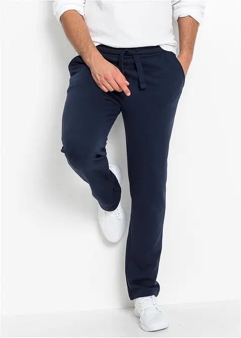 Pantalon de jogging à jambes droites, intérieur gratté doux, bonprix