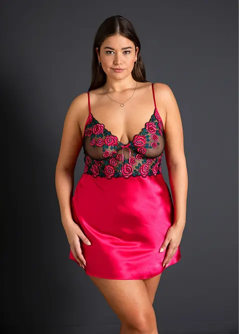 Nuisette en satin, bonprix