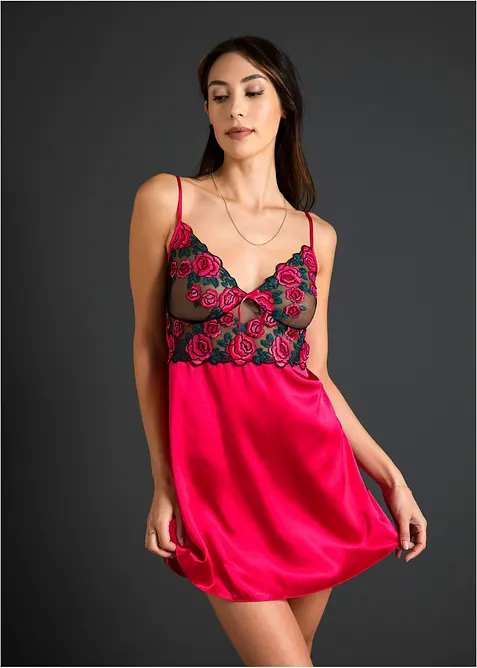 Nuisette en satin, bonprix